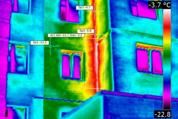 Тепловизионное обследование зданий